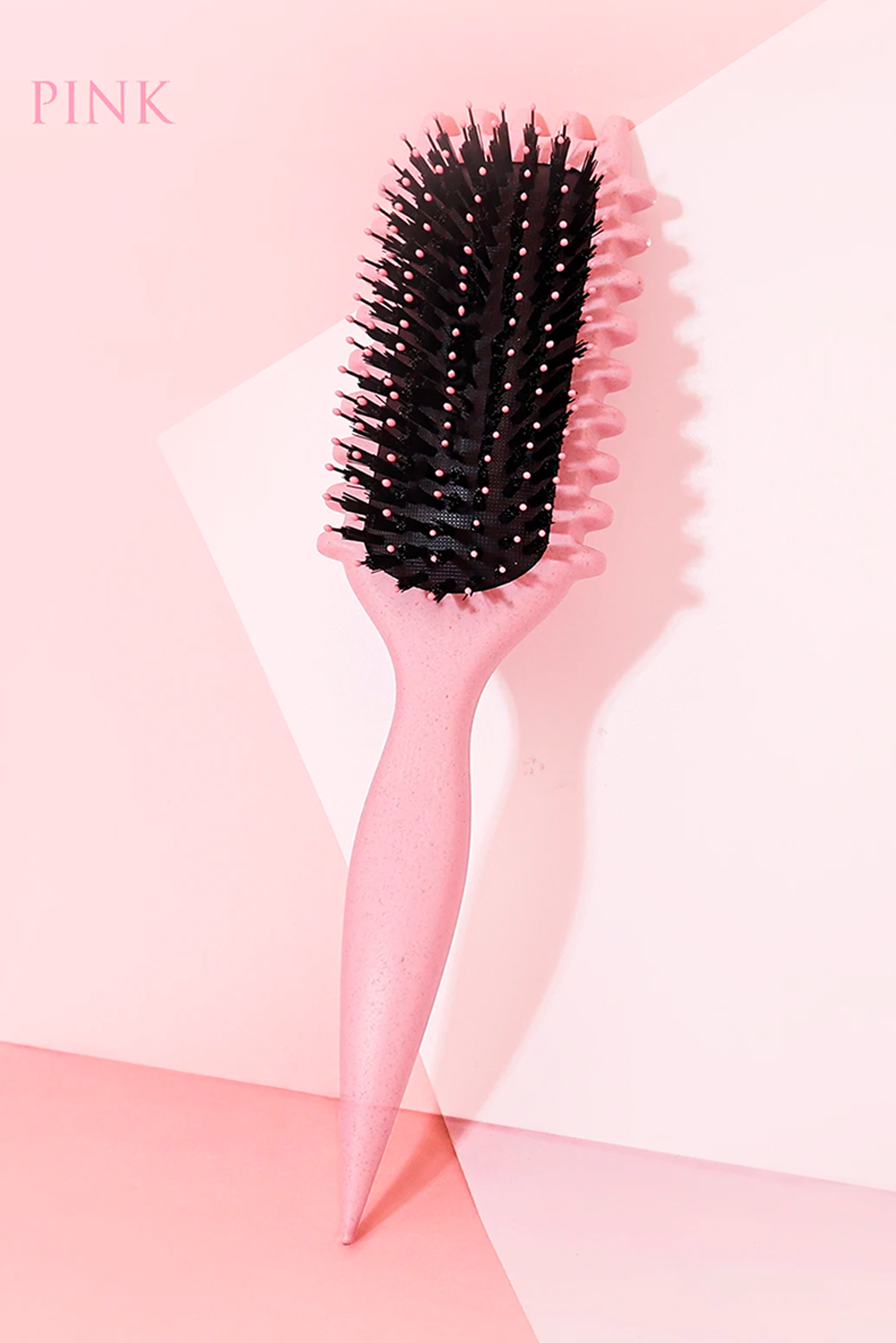 Pink Curl-Enhancing Air Cushion Comb