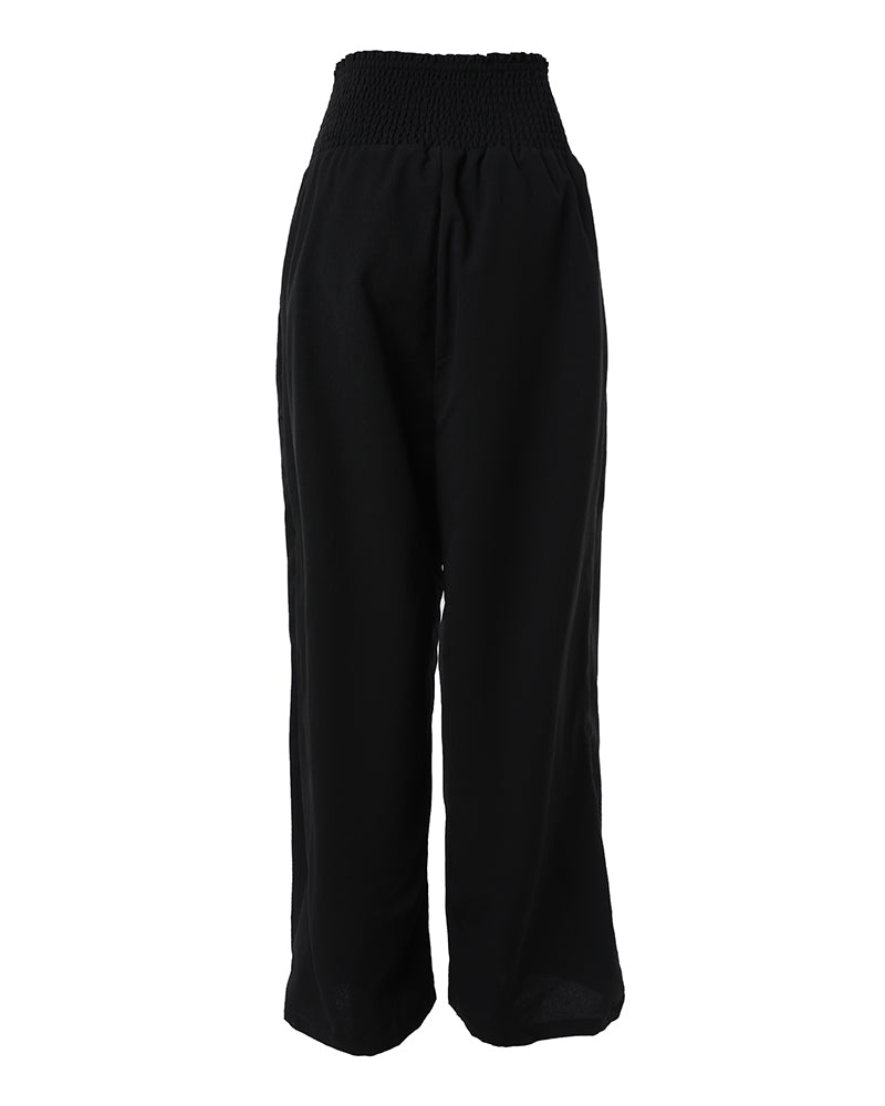 High Waist Wide Leg Pants