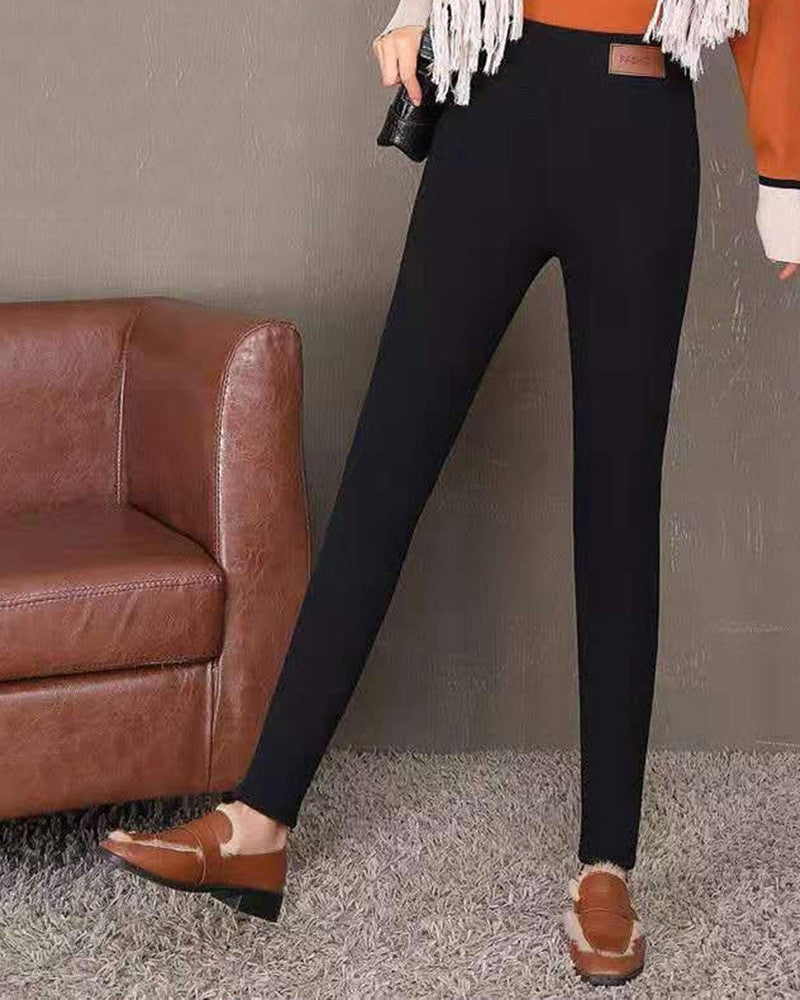 High Waist Super Thick Cashmere Thermal Leggings