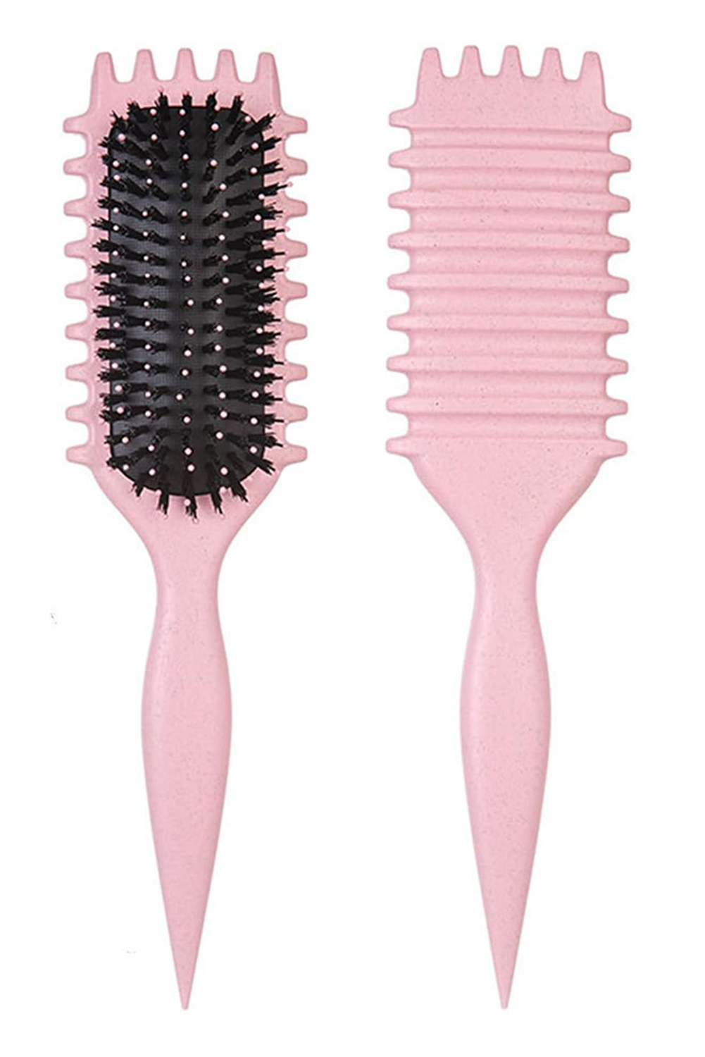 Pink Curl-Enhancing Air Cushion Comb